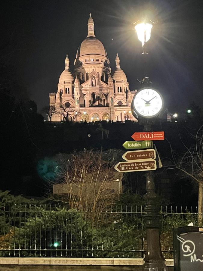 Montmartre Sacre Coeur Lejlighed Paris Eksteriør billede